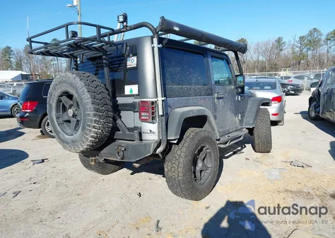 2013 Jeep Wrangler Sport from USA, damaged, VIN 1C4AJWAGXDL547944